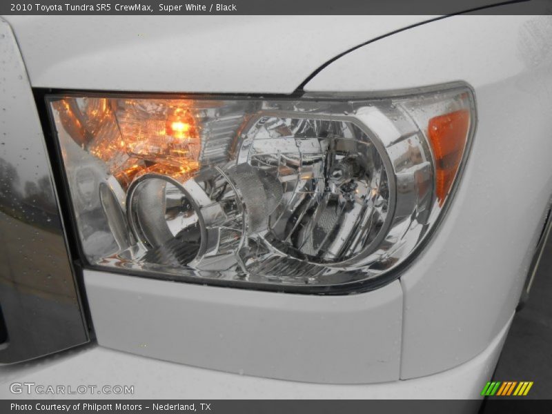 Super White / Black 2010 Toyota Tundra SR5 CrewMax