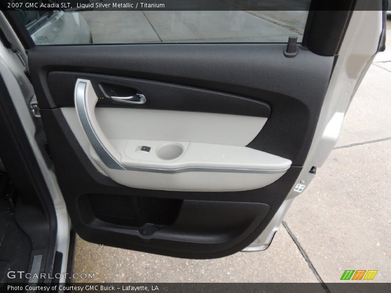 Liquid Silver Metallic / Titanium 2007 GMC Acadia SLT