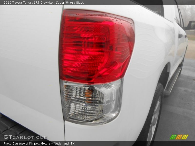 Super White / Black 2010 Toyota Tundra SR5 CrewMax