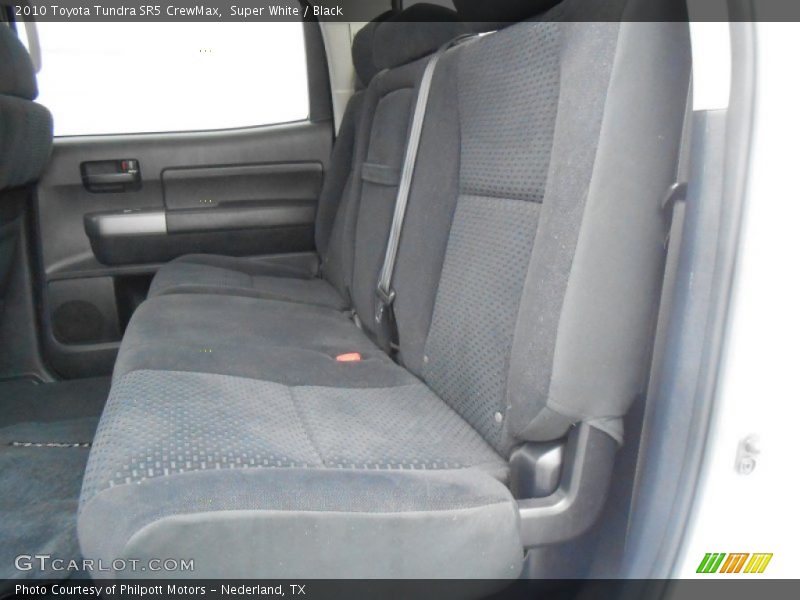 Super White / Black 2010 Toyota Tundra SR5 CrewMax