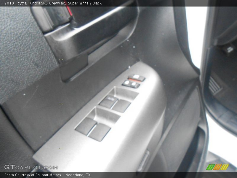 Super White / Black 2010 Toyota Tundra SR5 CrewMax