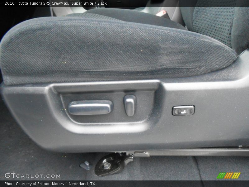 Super White / Black 2010 Toyota Tundra SR5 CrewMax