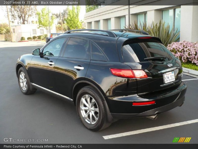 Black Obsidian / Graphite 2007 Infiniti FX 35 AWD