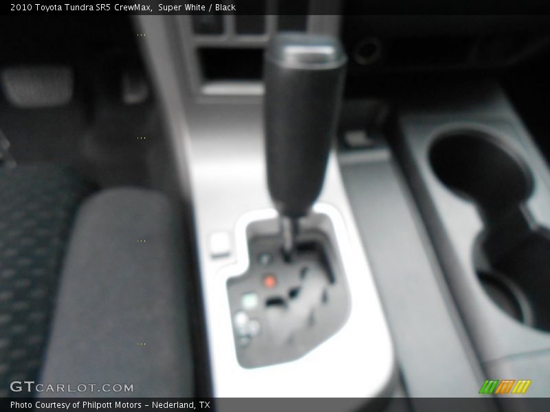 Super White / Black 2010 Toyota Tundra SR5 CrewMax