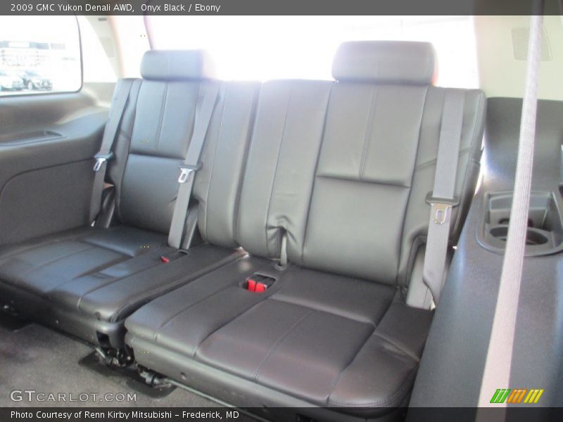 Rear Seat of 2009 Yukon Denali AWD