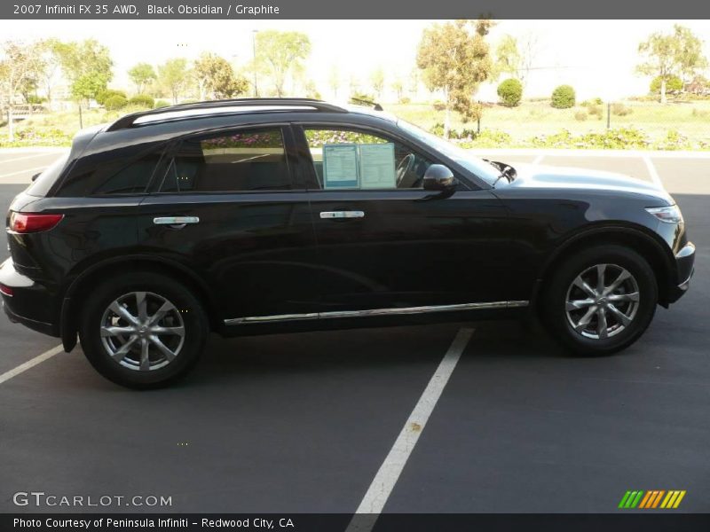 Black Obsidian / Graphite 2007 Infiniti FX 35 AWD