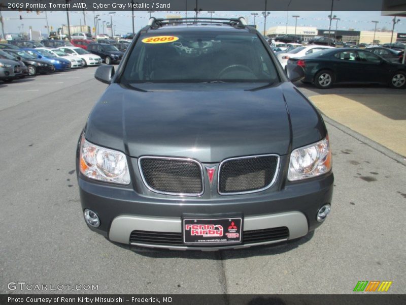 Cyber Gray Metallic / Sand 2009 Pontiac Torrent AWD