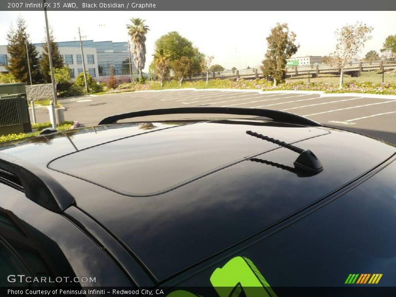 Black Obsidian / Graphite 2007 Infiniti FX 35 AWD