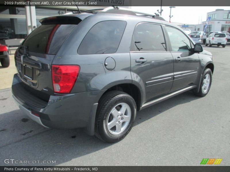 Cyber Gray Metallic / Sand 2009 Pontiac Torrent AWD