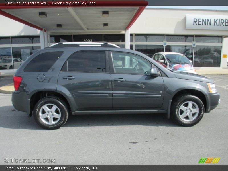 Cyber Gray Metallic / Sand 2009 Pontiac Torrent AWD