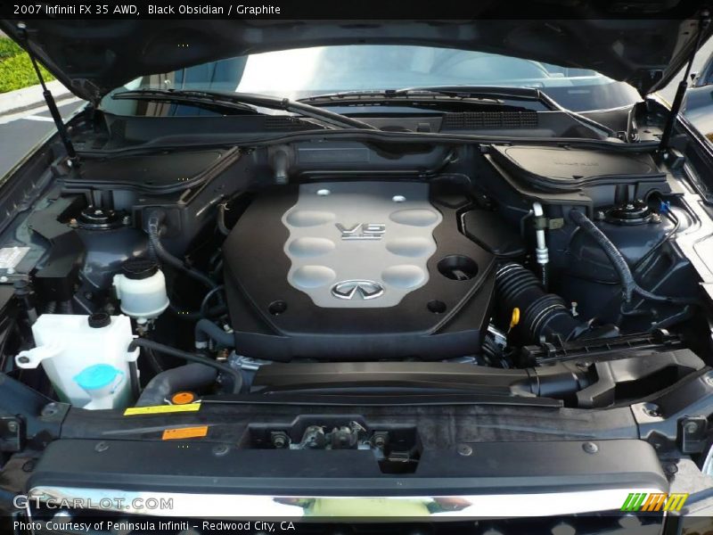 Black Obsidian / Graphite 2007 Infiniti FX 35 AWD