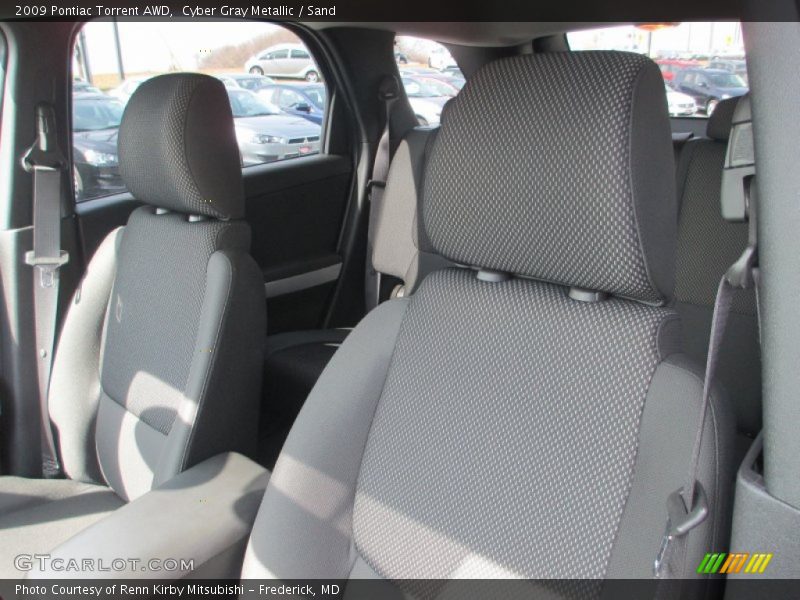 Cyber Gray Metallic / Sand 2009 Pontiac Torrent AWD