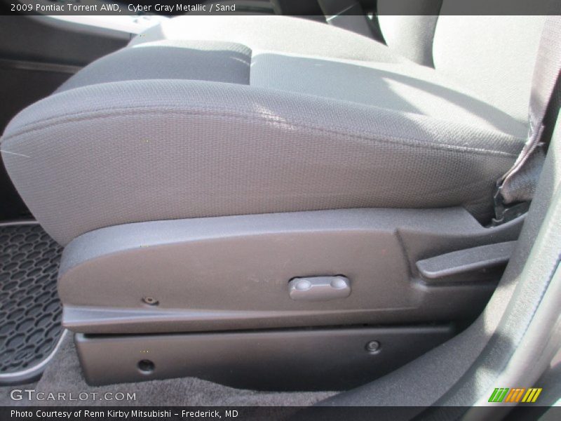 Cyber Gray Metallic / Sand 2009 Pontiac Torrent AWD