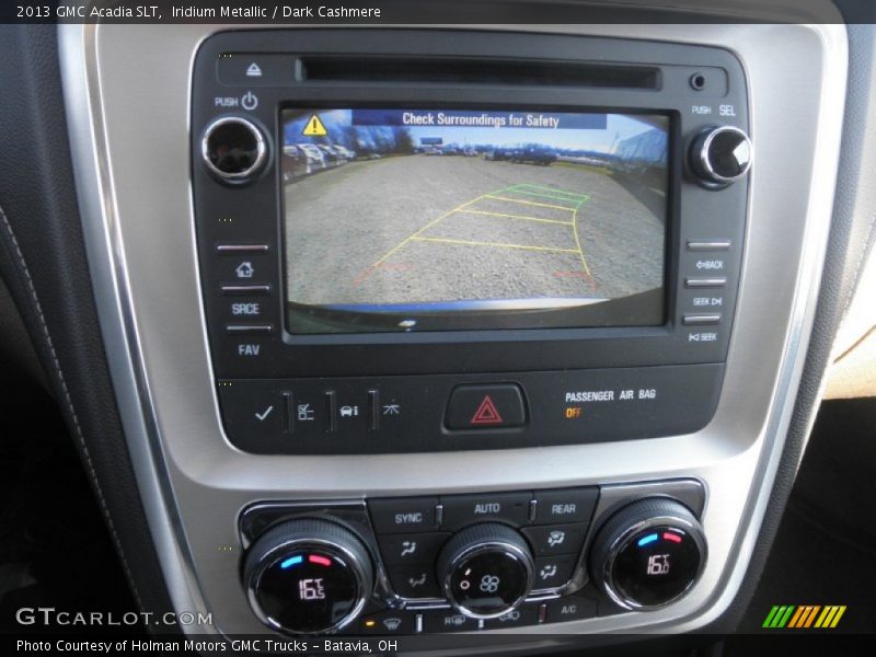 Controls of 2013 Acadia SLT
