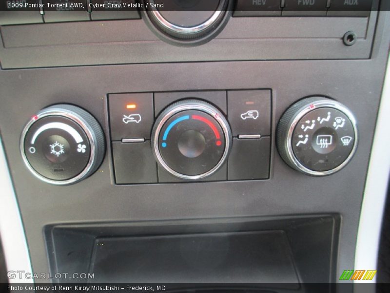 Cyber Gray Metallic / Sand 2009 Pontiac Torrent AWD