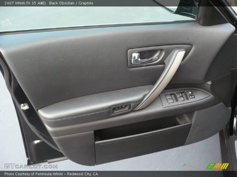 Black Obsidian / Graphite 2007 Infiniti FX 35 AWD