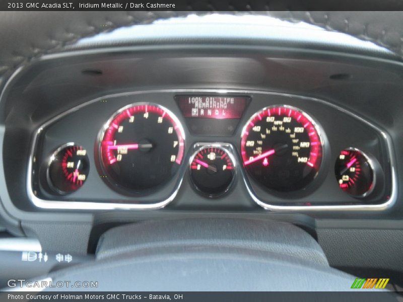 Iridium Metallic / Dark Cashmere 2013 GMC Acadia SLT
