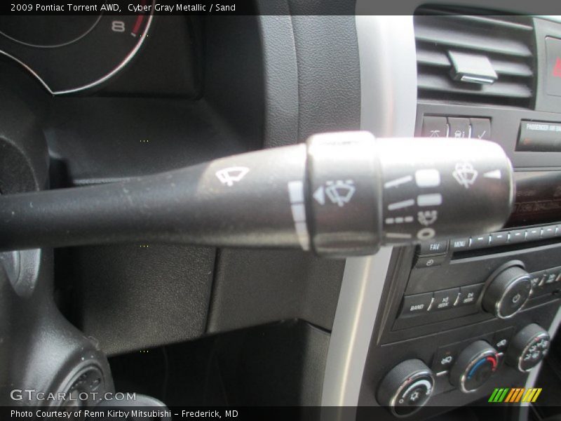 Cyber Gray Metallic / Sand 2009 Pontiac Torrent AWD