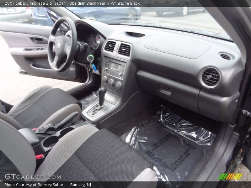 Dashboard of 2007 Impreza 2.5i Sedan