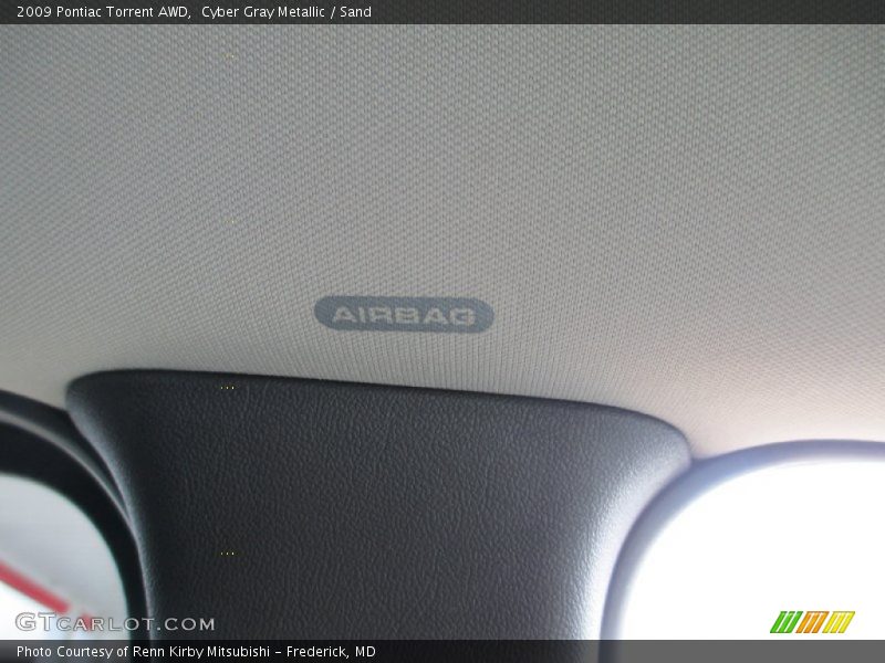 Cyber Gray Metallic / Sand 2009 Pontiac Torrent AWD