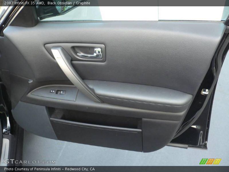 Black Obsidian / Graphite 2007 Infiniti FX 35 AWD
