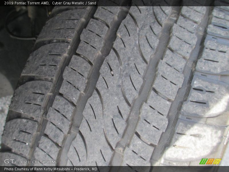 Cyber Gray Metallic / Sand 2009 Pontiac Torrent AWD