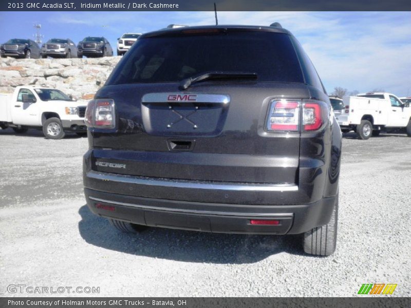Iridium Metallic / Dark Cashmere 2013 GMC Acadia SLT