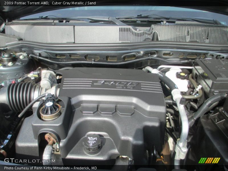 Cyber Gray Metallic / Sand 2009 Pontiac Torrent AWD