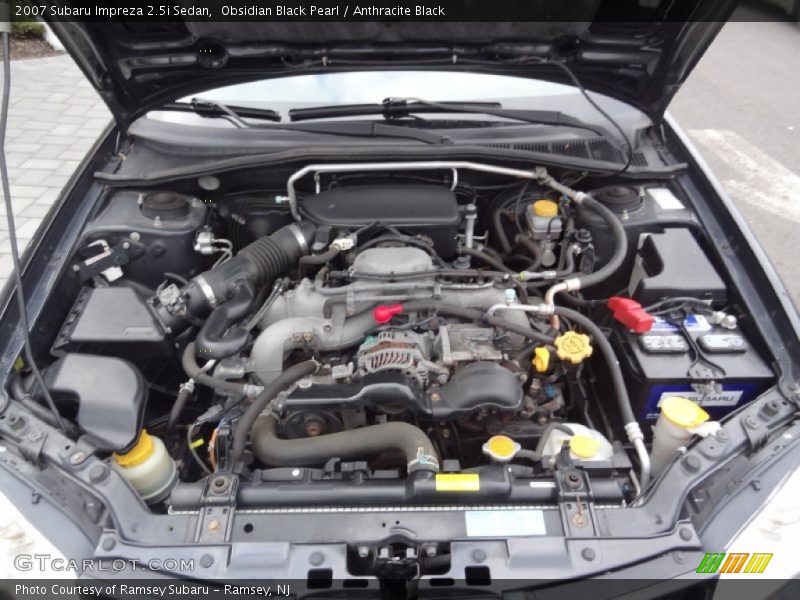  2007 Impreza 2.5i Sedan Engine - 2.5 Liter SOHC 16-Valve VVT Flat 4 Cylinder