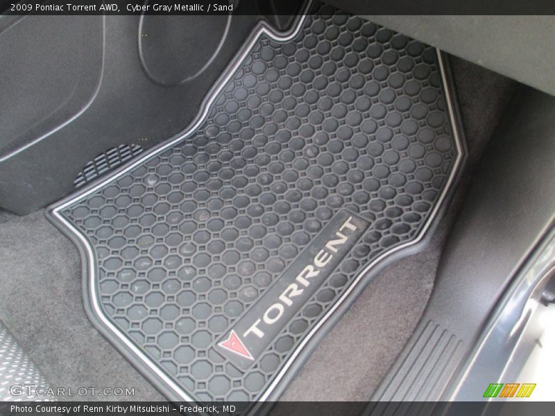 Cyber Gray Metallic / Sand 2009 Pontiac Torrent AWD