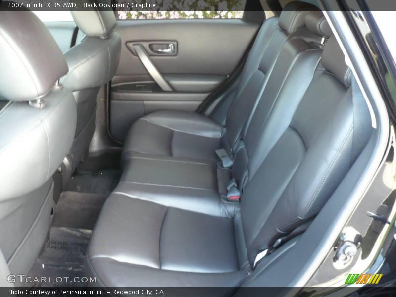Black Obsidian / Graphite 2007 Infiniti FX 35 AWD