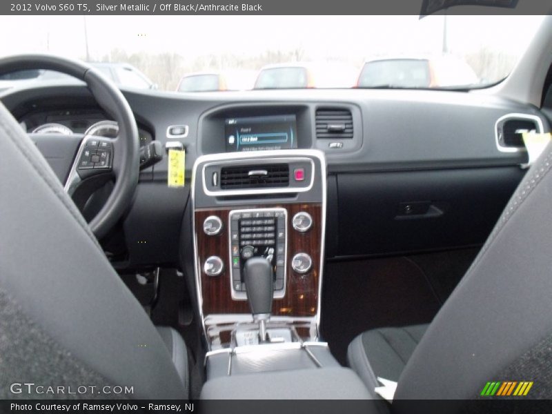 Silver Metallic / Off Black/Anthracite Black 2012 Volvo S60 T5