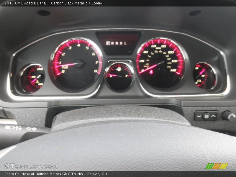 Carbon Black Metallic / Ebony 2013 GMC Acadia Denali