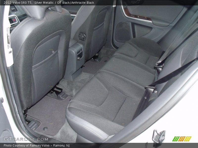 Silver Metallic / Off Black/Anthracite Black 2012 Volvo S60 T5