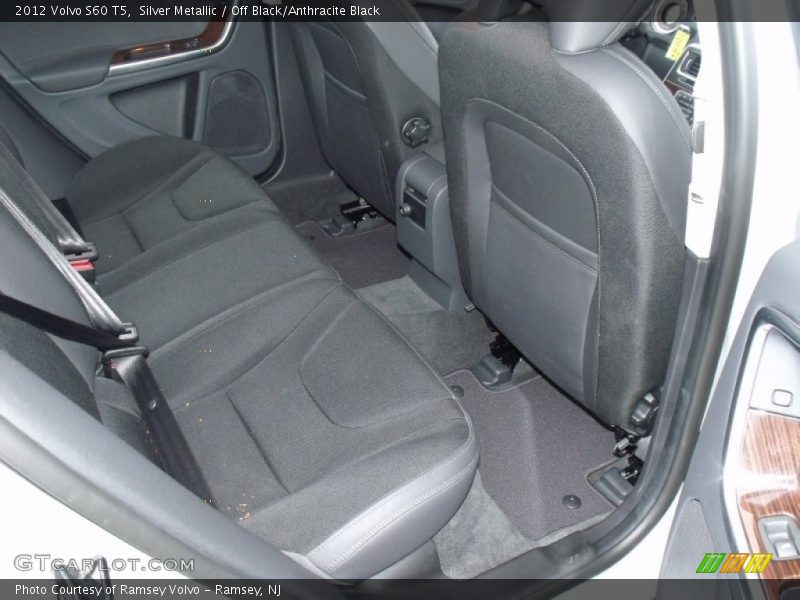 Silver Metallic / Off Black/Anthracite Black 2012 Volvo S60 T5