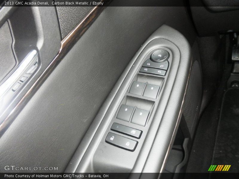 Carbon Black Metallic / Ebony 2013 GMC Acadia Denali