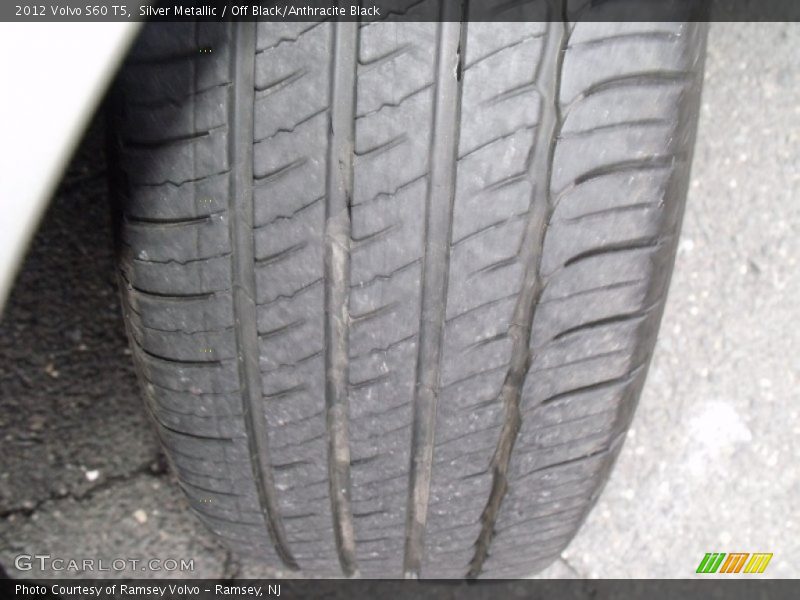 Silver Metallic / Off Black/Anthracite Black 2012 Volvo S60 T5