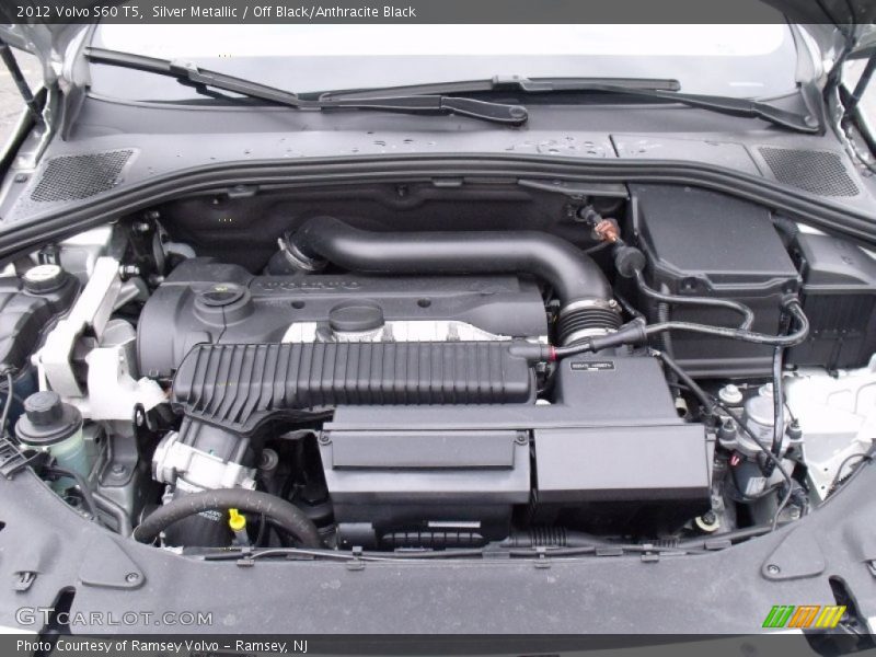 Silver Metallic / Off Black/Anthracite Black 2012 Volvo S60 T5