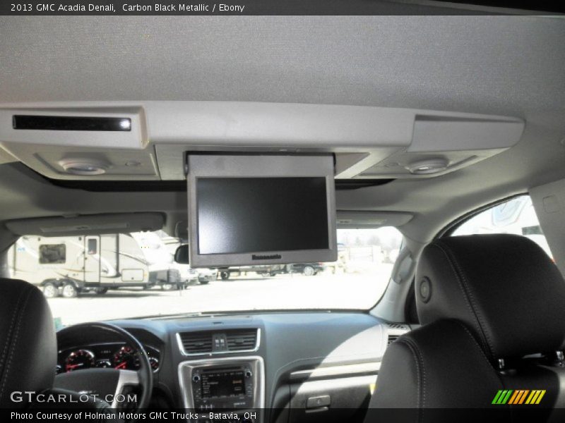 Carbon Black Metallic / Ebony 2013 GMC Acadia Denali
