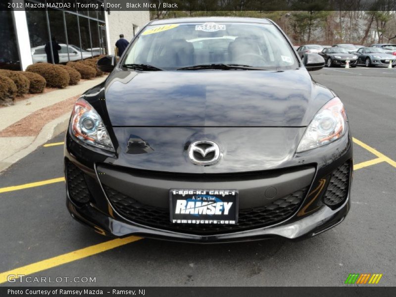 Black Mica / Black 2012 Mazda MAZDA3 i Touring 4 Door