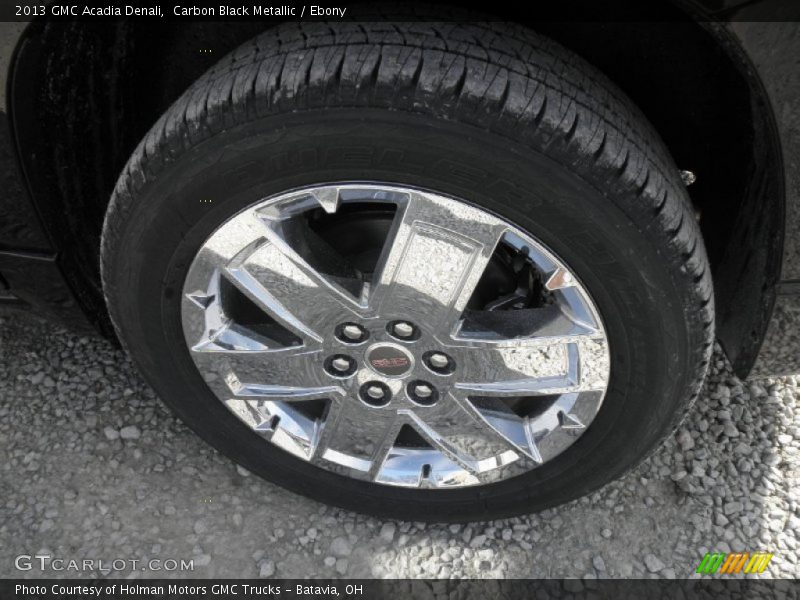 Carbon Black Metallic / Ebony 2013 GMC Acadia Denali