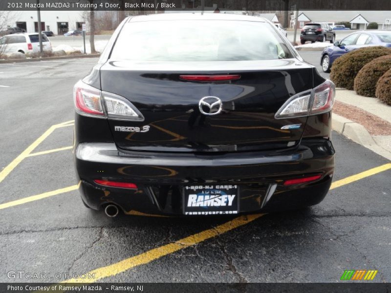 Black Mica / Black 2012 Mazda MAZDA3 i Touring 4 Door