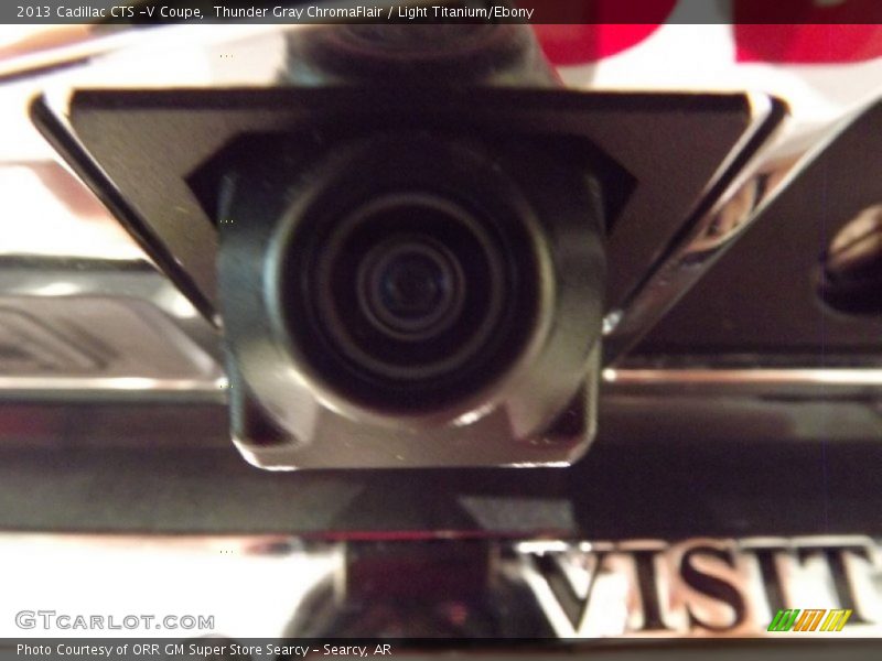 Thunder Gray ChromaFlair / Light Titanium/Ebony 2013 Cadillac CTS -V Coupe