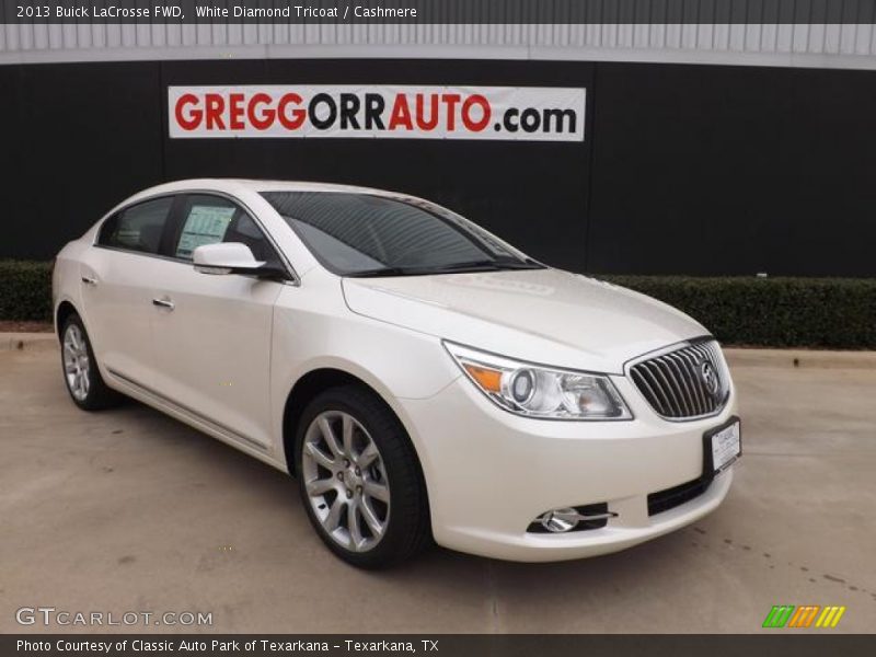 White Diamond Tricoat / Cashmere 2013 Buick LaCrosse FWD