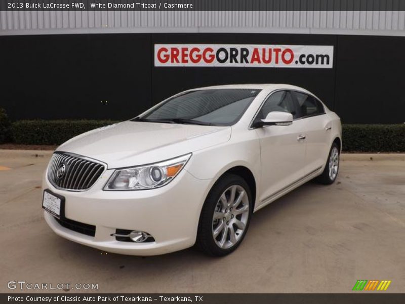 White Diamond Tricoat / Cashmere 2013 Buick LaCrosse FWD