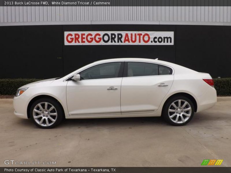White Diamond Tricoat / Cashmere 2013 Buick LaCrosse FWD