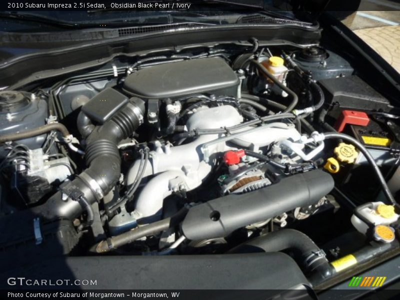  2010 Impreza 2.5i Sedan Engine - 2.5 Liter SOHC 16-Valve VVT Flat 4 Cylinder