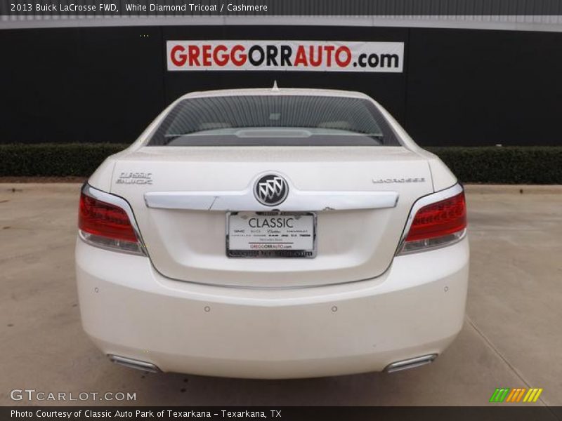White Diamond Tricoat / Cashmere 2013 Buick LaCrosse FWD