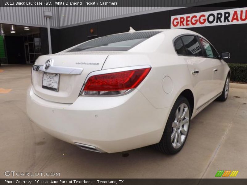 White Diamond Tricoat / Cashmere 2013 Buick LaCrosse FWD