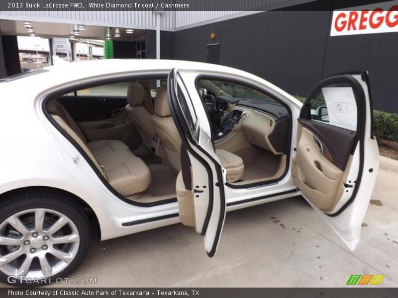 White Diamond Tricoat / Cashmere 2013 Buick LaCrosse FWD